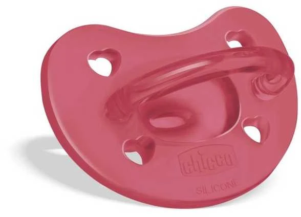 Chicco Physio Soft Pacifier Rožinė kūdikių žindukai 12m+ 2 vnt