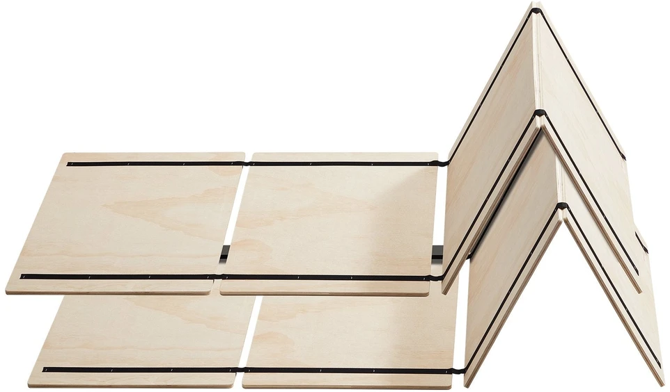 Lova VEVOR Pilno dydžio sulankstomos lovos lentos