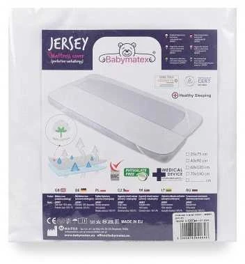 MATEX higieninis paklotas SAFE JERSEY 60x120 [TB0245_01]