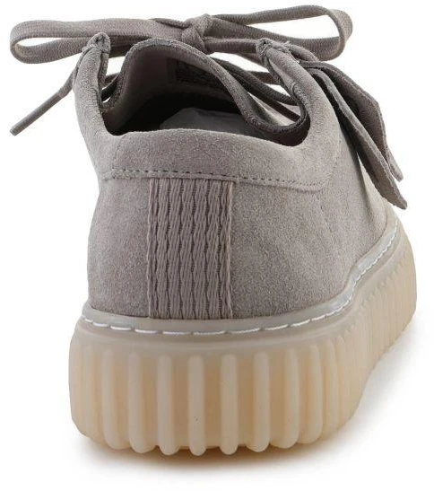 Clarks Torhill Lo 26182810 Šviesiai pilkas zomšas
