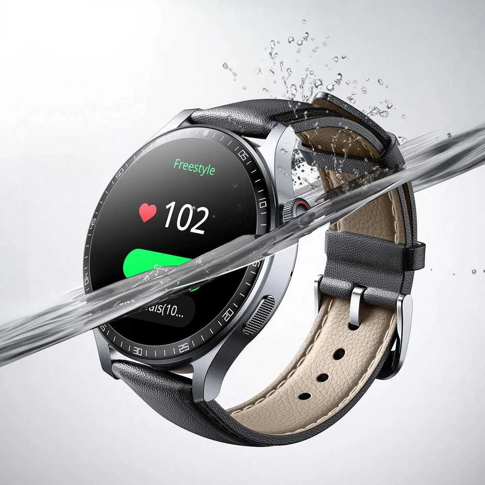 Joyroom Classic Series JR-FC2 Pro išmanusis laikrodis su skambučio atsiliepimo funkcija – pilkos spalvos