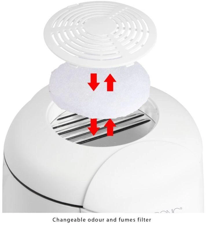 Clatronic Fondue gruzdintuvė FFR 2916 balta/pilka