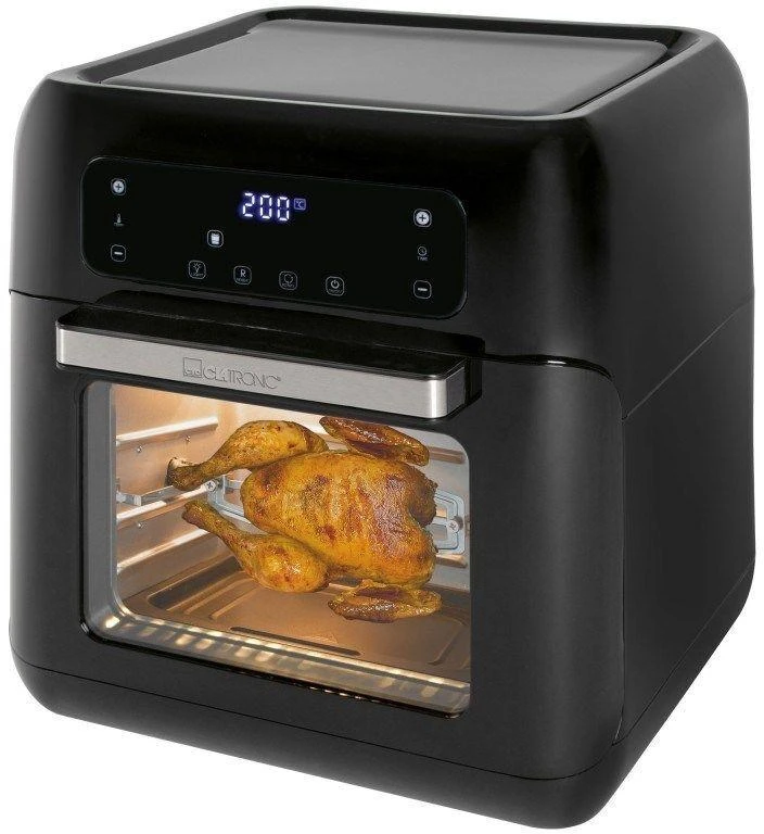 Clatronic FR 3747 H gruzdintuvė 1,8 L 1000 W Karšto oro gruzdintuvė Juodas