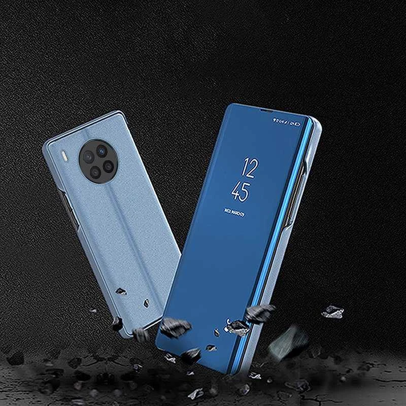 Hurtel Clear View dėklas skirtas Huawei nova 8i, juodas