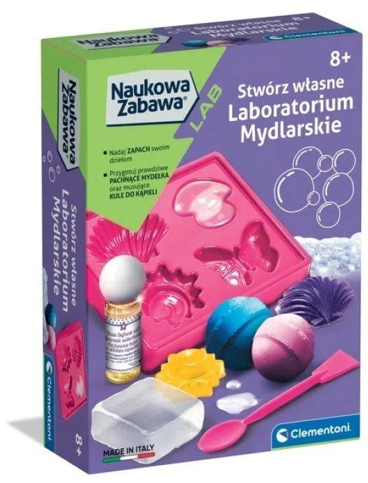 Clementoni: Mokslinės linksmybės - muilo laboratorija