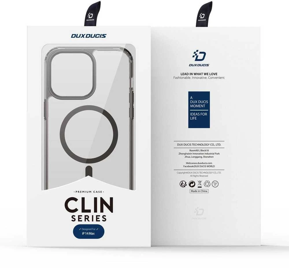 Dux Ducis Clin2 dėklas skirtas iPhone 14 Plus, pilkas