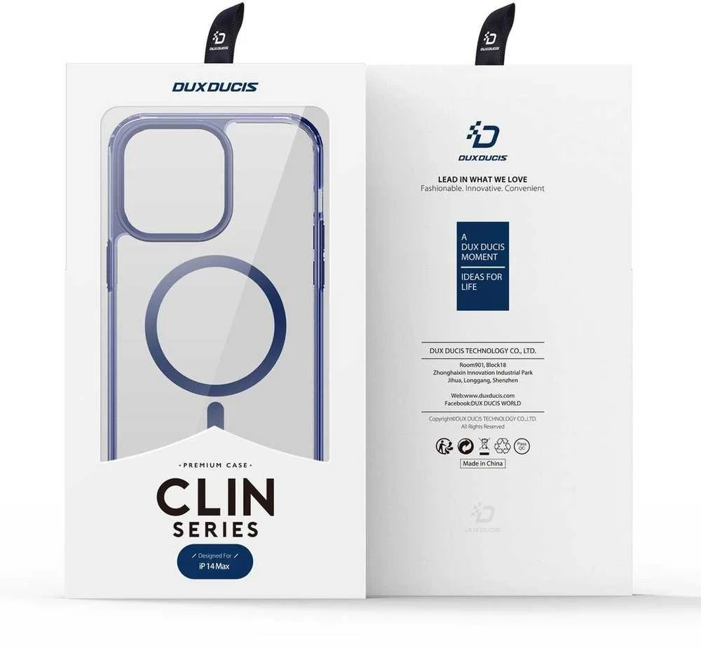 Dux Ducis Clin2 dėklas skirtas iPhone 14 Plus, mėlynas