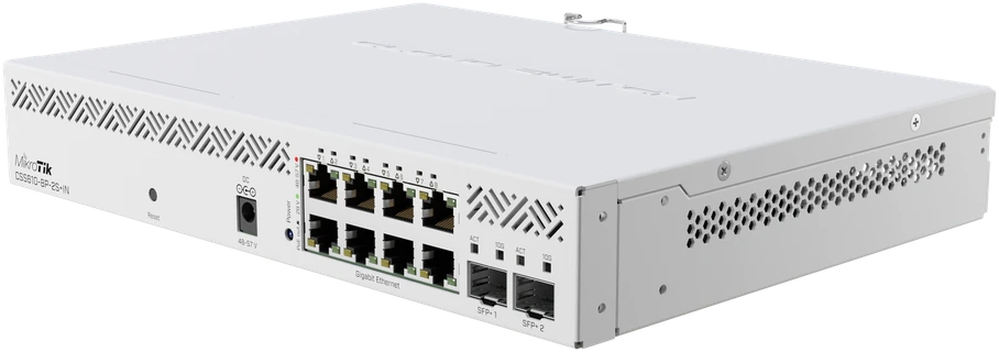 MikroTik | Cloud Maršrutizatorius Switch | CSS610-8P-2S+IN | Maršrutizatorius Switch | Rack Mountable | Mesh Support No | MU-MiMO No | No mobile broadband | SFP+ jungtys quantity 2