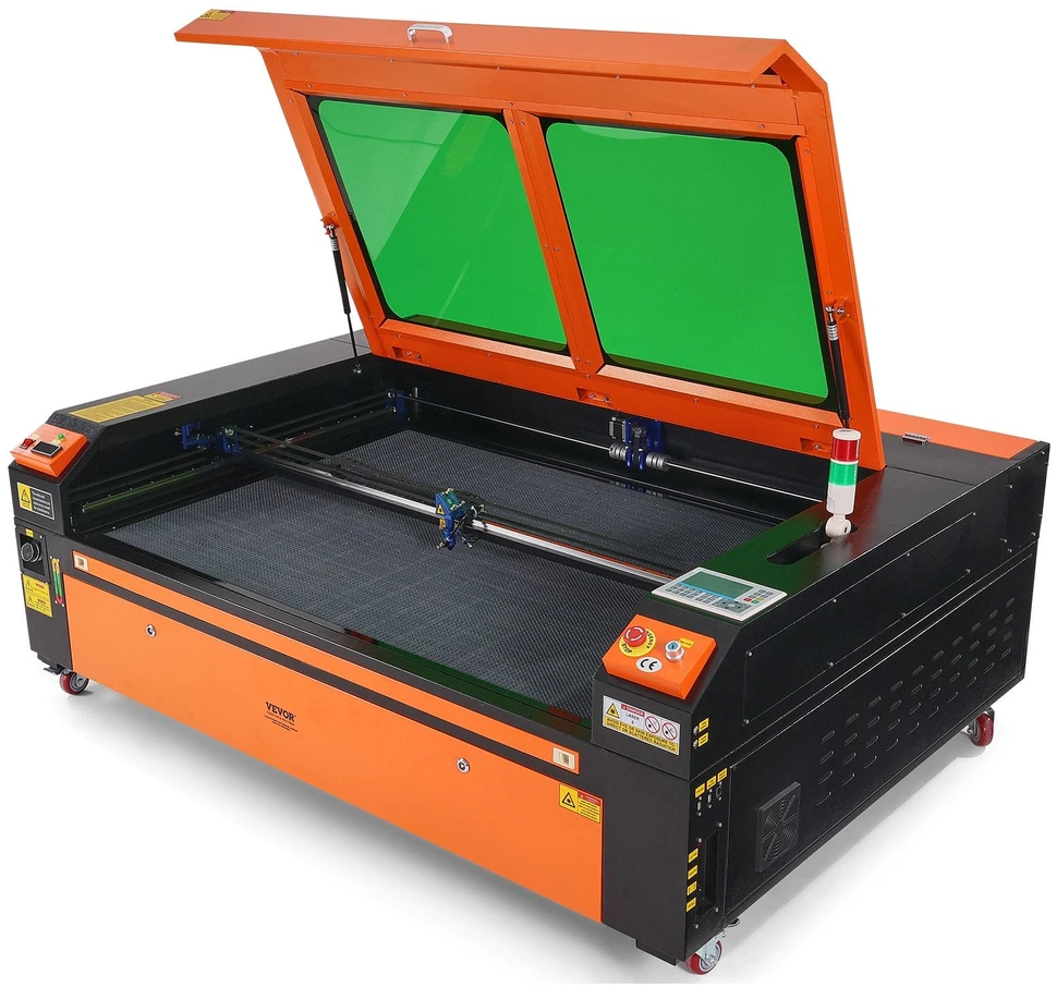 VEVOR 130W CO2 lazerinis graviravimo aparatas 900x1400mm