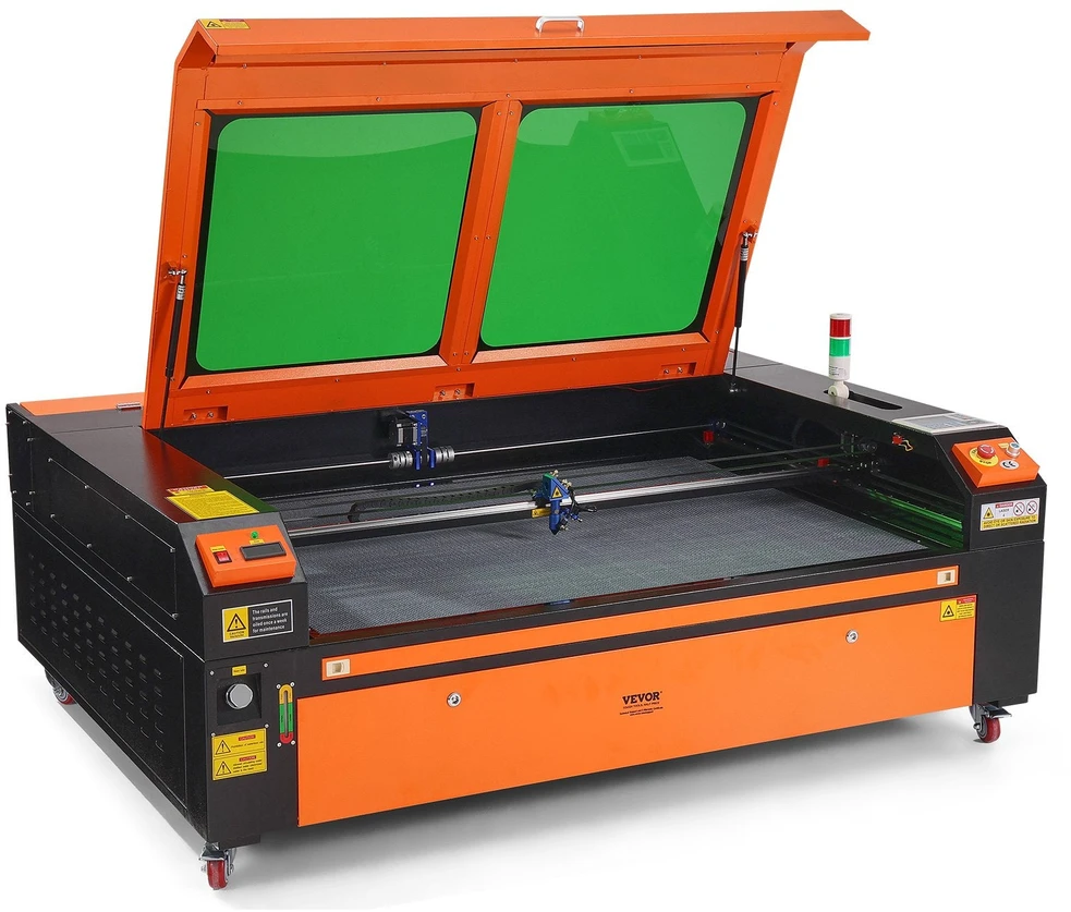 VEVOR 130W CO2 lazerinis graviravimo aparatas 900x1400mm