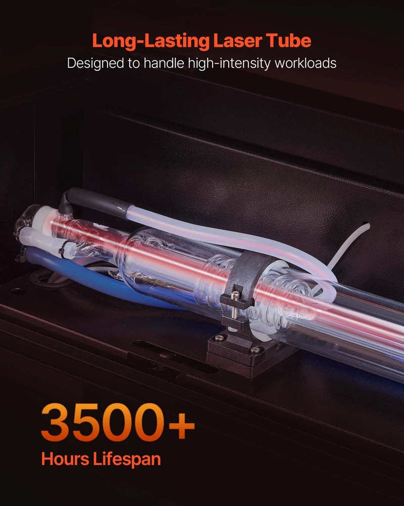 VEVOR 60W CO2 lazerinis graviravimo ir pjovimo įrenginys