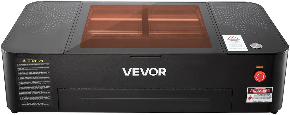 VEVOR 55W CO2 graviravimo lazeris su kamera