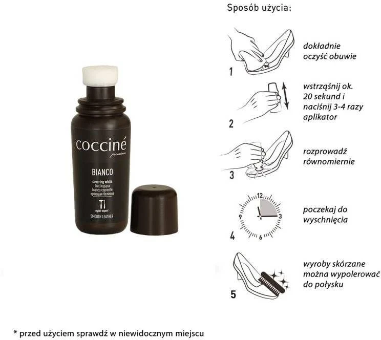 Coccine – balta dengiamoji emulsija DA0281