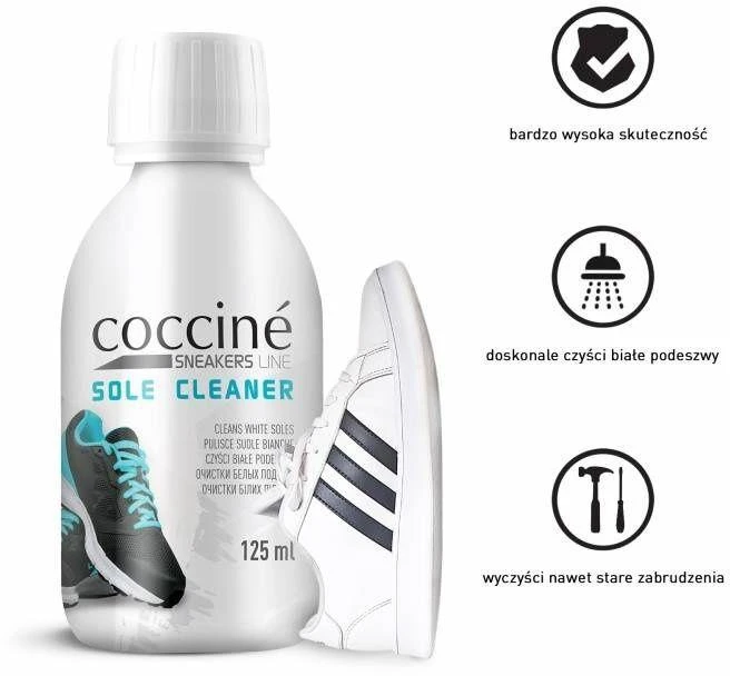 Coccine baltų padų valiklis 125 ml DA0321