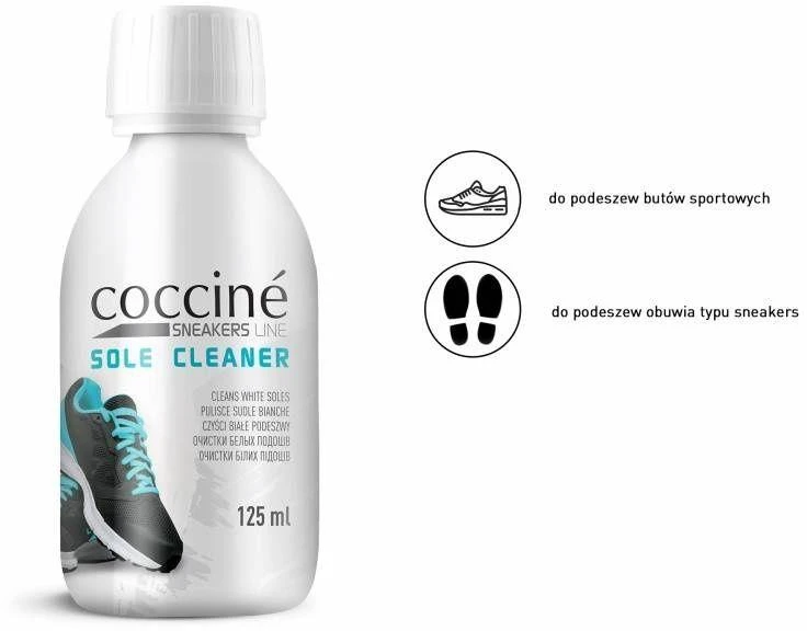 Coccine baltų padų valiklis 125 ml DA0321