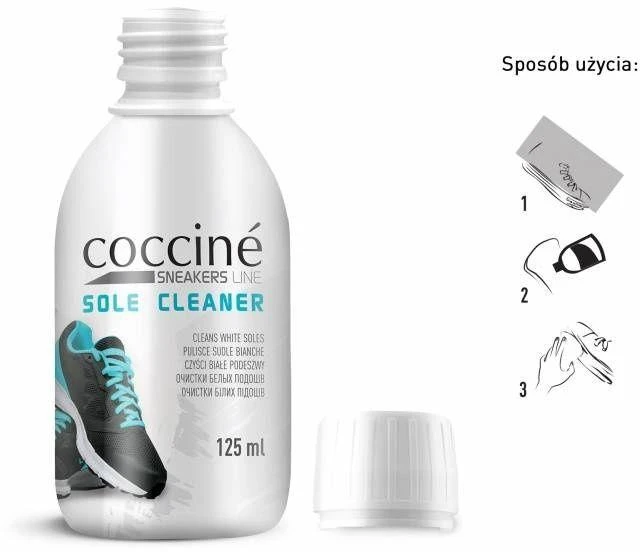 Coccine baltų padų valiklis 125 ml DA0321