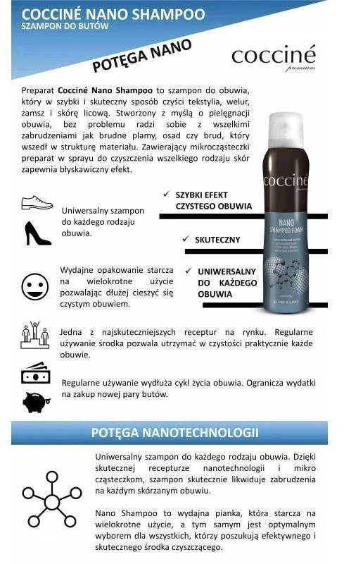Laikrodis Coccine DA0277 Odos ir Tekstilės Valymo Putos