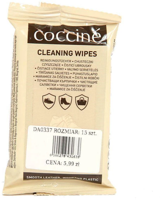 Coccine DA0337 servetėlės batų valymui