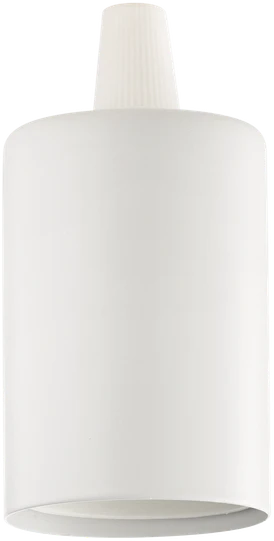 Ideal Lux Bulb holder ACCESSORI, E27, baltas
