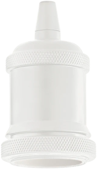 Ideal Lux Bulb holder ACCESSORI, E27, baltas
