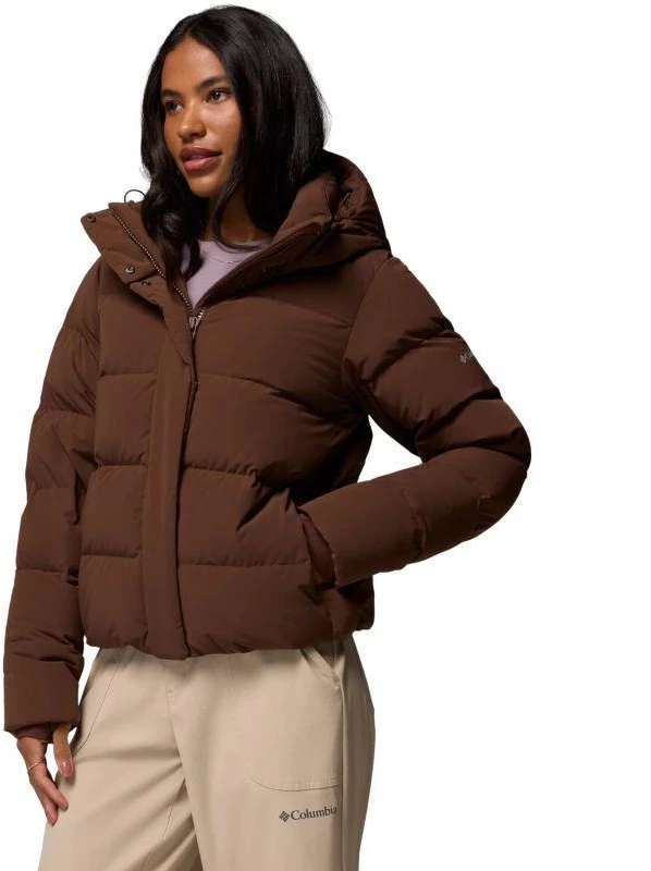 Columbia Amaze Puff Striukė su gobtuvu 2133714256 Ruda L