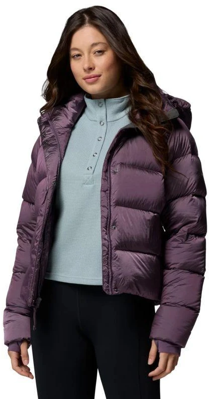 Columbia Amaze Puff striukė su gobtuvu 2133714609 violetinė L