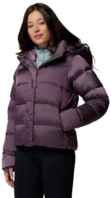 Columbia Amaze Puff striukė su gobtuvu 2133714609 violetinė L