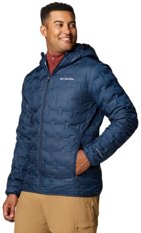 Columbia Delta Ridge II Pūkinė striukė su gobtuvu 2086222464 Tamsiai mėlyna L