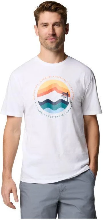 Columbia Path Lake II Graphic Tee M 1934814111 marškinėliai