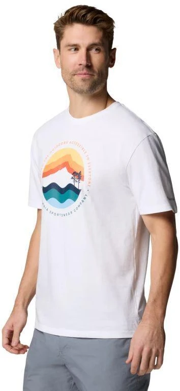 Columbia Path Lake II Graphic Tee M 1934814111 marškinėliai