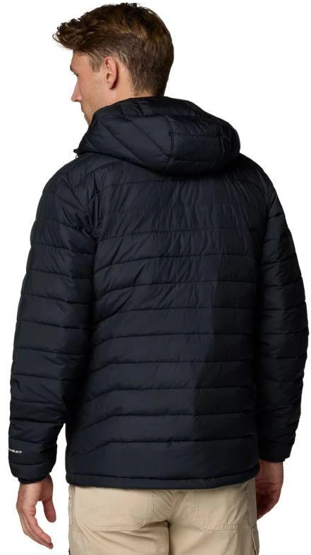 Columbia Powder Lite II striukė su gobtuvu 2086944010 Juoda L