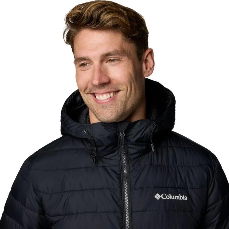 Columbia Powder Lite II striukė su gobtuvu 2086944010 Juoda L