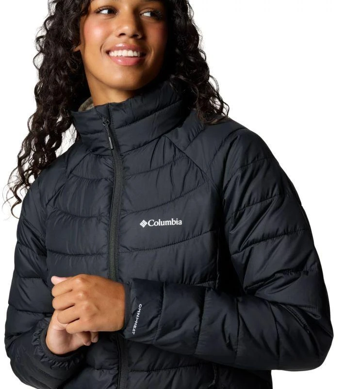Columbia Powder Lite II striukė su visu užtrauktuku 2089451010 Juoda L
