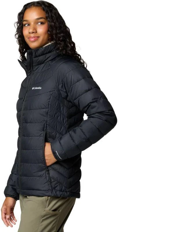 Columbia Powder Lite II striukė su visu užtrauktuku 2089451010 Juoda L