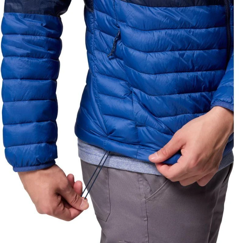 Columbia Powder Pass striukė su gobtuvu 2134131433 Mėlyna L