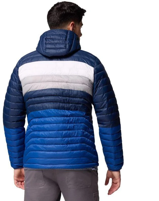Columbia Powder Pass striukė su gobtuvu 2134131433 Mėlyna L