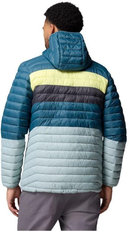Columbia Powder Pass striukė su gobtuvu 2134131461 Mėlyna L