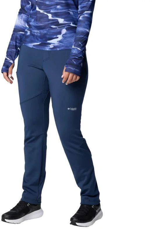 Columbia Vest Canyon High-Rise Softshell kelnės moterims 2105831464