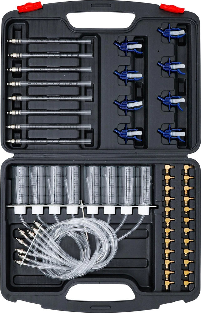 „Common Rail“ diagnostikos rinkinys | su 32 adapteriais (98106)