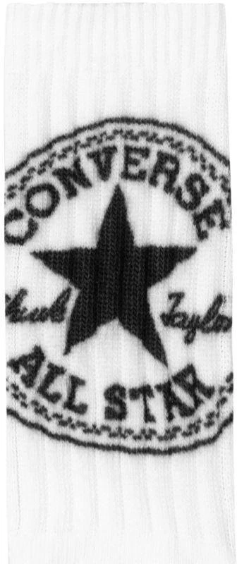 Converse 2 poros kojinių baltos, juodos E744A