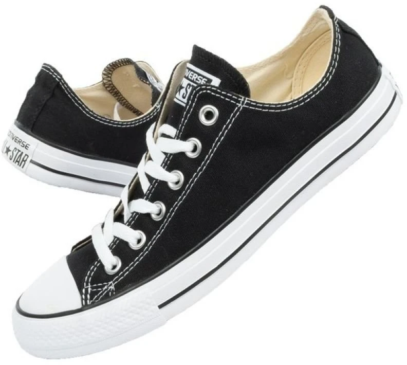 Converse All Star OX juodi laisvalaikio bateliai