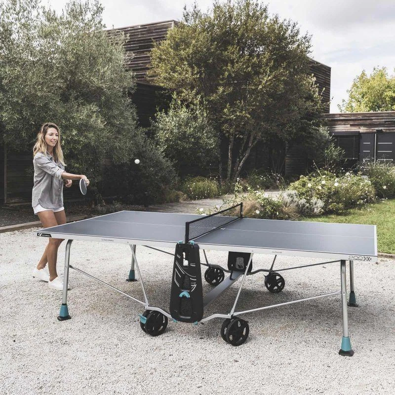 Stalo teniso stalas Cornilleau 200X Outdoor - Pilkas