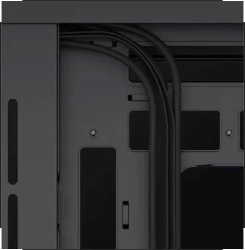 „Corsair 3500X LX-R“ kompiuterio korpusas, vidutinio dydžio bokštas, E-ATX, RGB, grūdintas stiklas – juodas