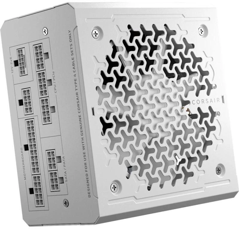 Corsair RM1000e 2025 Baltas 1000W ATX 3.1 maitinimo blokas