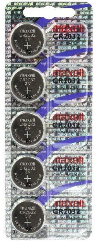CR2032 MAXELL baterija pakuotėje po 5 vnt. kaina už blisterį
