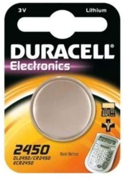 Baterijos DURACELL 2450, 1vnt