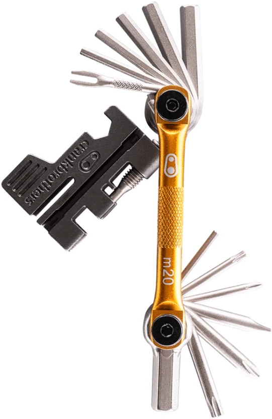 Mini įrankių rinkinys Crankbrothers Multi 20 juodas matinis