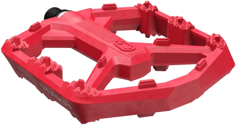CRANKBROTHERS STAMP 0 LARGE BRIGHT Raudonas Pedalai