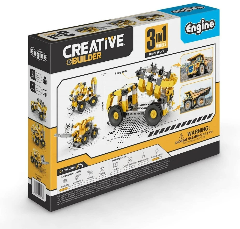 CREATIVE BUILDER konstravimo rinkinys Sunkioji technika