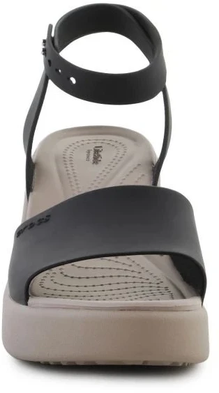Crocs Brooklyn Basutės su kulno dirželiu ir platforma moterims 209406-07H